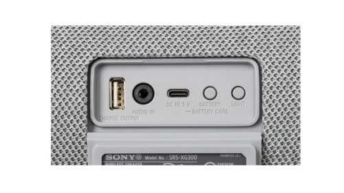 Портативная беспроводная акустическая система Sony SRS-XG300/HC Цвет Серый фото 3