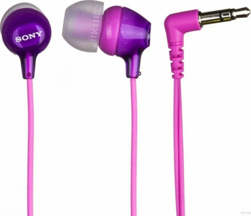 Наушники Sony MDR-EX15AP/V Цвет Фиолетовый