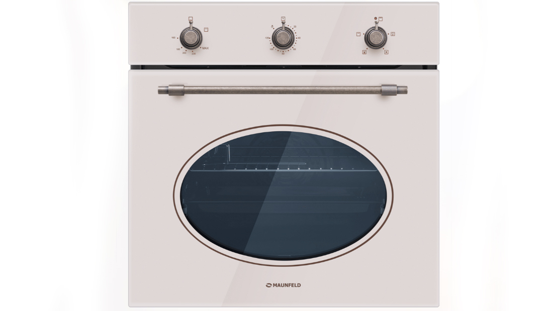 Шкаф духовой газовый с электрическим грилем maunfeld mogs703b2