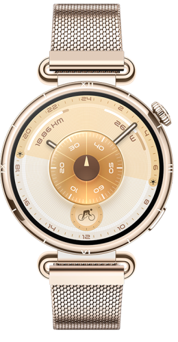Смарт-часы HUAWEI WATCH GT 6 41mm Gold Aluminium Case, Gold Milanese Strap(Konsu-B19M) фото 2