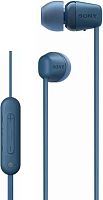 Беспроводные наушники-вкладыши Sony WI-C100/L Цвет Синий