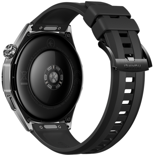 Смарт-часы HUAWEI WATCH GT 6 46mm Black Aluminium Case, Black Fluoroelastomer Strap(Atum-B19F) фото 4