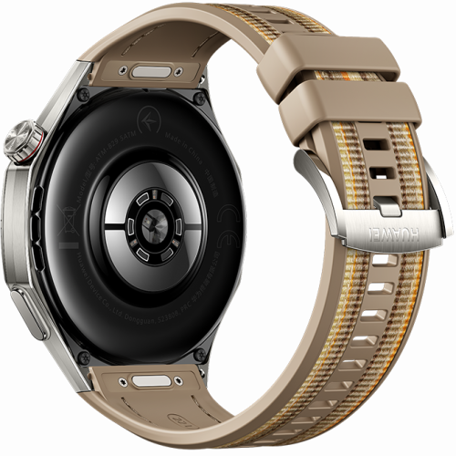 Смарт-часы HUAWEI WATCH GT 6 Pro 46mm Brown Titanium Case, Brown Woven Strap(Atum-B29W) фото 4
