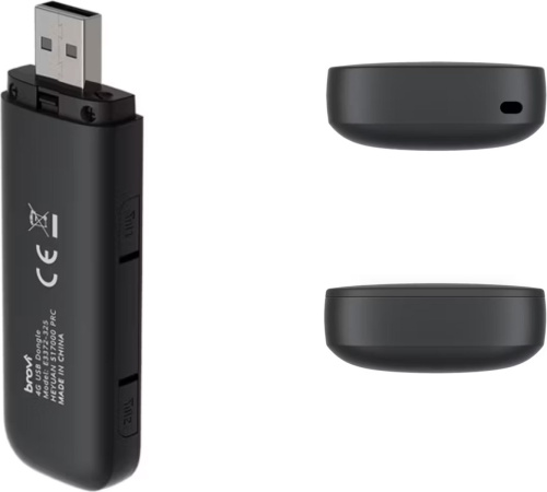 Модем HUAWEI Brovi 4G USB Dongle (E3372-325) Black фото 3