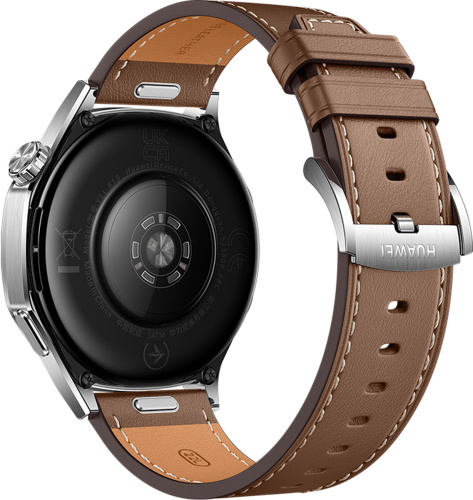 Смарт-часы HUAWEI WATCH GT 5 Brown Aluminium Case, Brown Leather Strap(Vili-B19L) фото 3