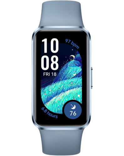 Фитнес-браслет  HUAWEI Band 10 (Nora-B29F) Aluminum Alloy Blue фото 2