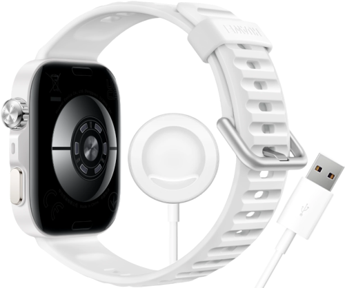 Смарт-часы HUAWEI WATCH FIT 5 Pro White Fluoroelastomer Strap (Niki-B29FS) цвет White фото 4