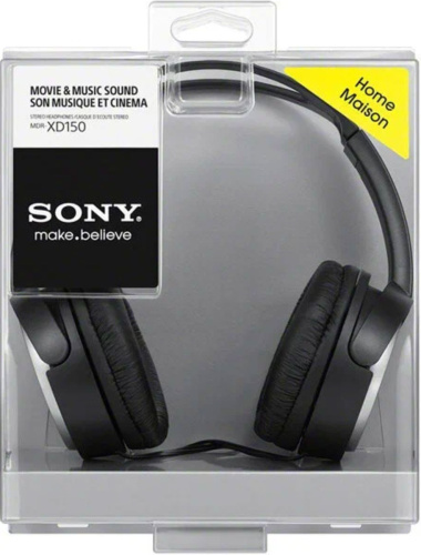 Наушники Sony MDR-XD150/B Цвет Черный фото 2