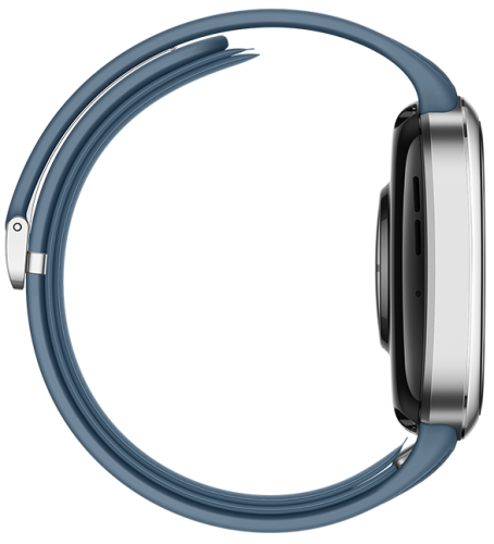 Смарт-часы HUAWEI WATCH D2 Silver Aluminum Alloy Case, Blue Composite Leather Strap (Luca-B29) фото 6