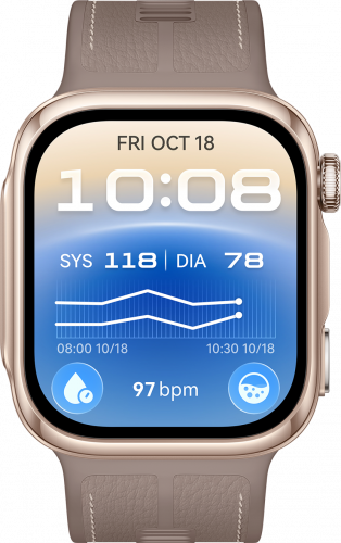 Смарт-часы HUAWEI Watch D3 Цвет кофейно-золотистый (RIV-B11) фото 2