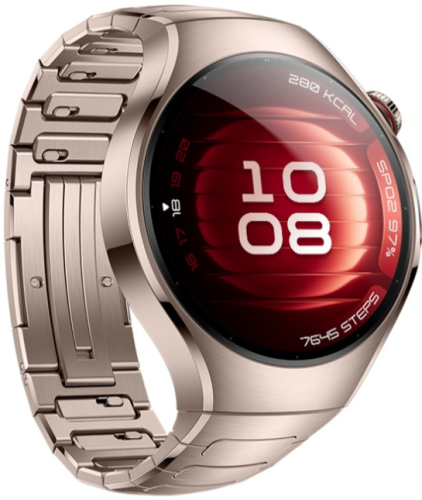 Смарт-часы HUAWEI WATCH 5 42mm Sand Gold Titanium Strap (Soc-L29M) фото 6