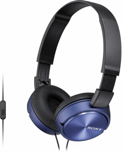 Наушники Sony MDR-ZX310AP/L Цвет Синий фото 2