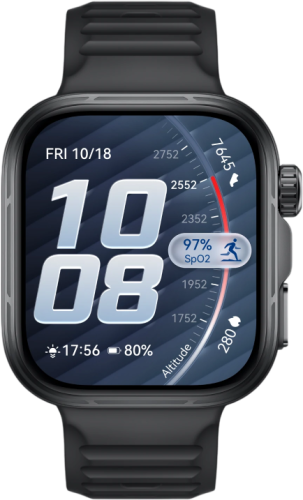 Смарт-часы HUAWEI WATCH FIT 5 Pro Black Fluoroelastomer Strap (Niki-B29F) цвет Black фото 2