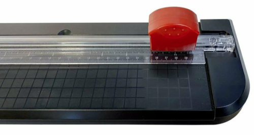 Резак дисковый Office Kit Roll Cutter (OKC000A4ROL) A4/4лист./300мм/ручн.прижим фото 3