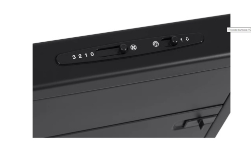 ВЫТЯЖКА HOMSair HORIZONTAL 50 ЧЕРНЫЙ фото 4