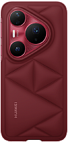 Чехол HUAWEI Pura 80 Pro (Lamarr-CLC) Cloud Vegan Leather Case Red