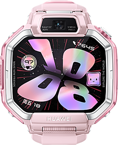 Смарт-часы HUAWEI WATCH Kids X1 Pink Silicone Rubber Strap (Dora-L10) Цвет Pink фото 2