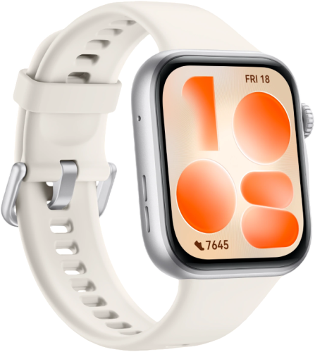 Смарт-часы HUAWEI WATCH FIT 5 White Fluoroelastomer Strap (Niki-B19F) цвет White фото 3