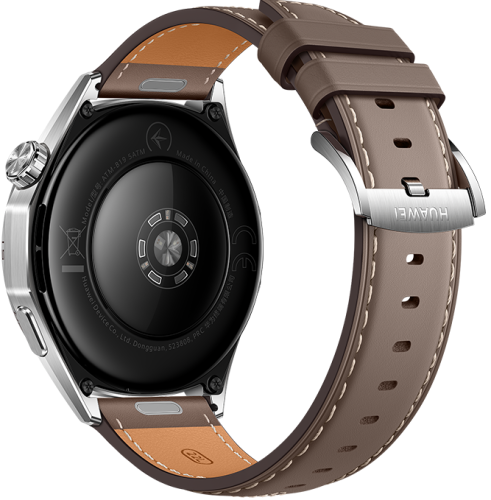 Смарт-часы HUAWEI WATCH GT 6 46mm Grey Aluminium Case, Grey Composite Leather Strap(Atum-B19L) фото 4