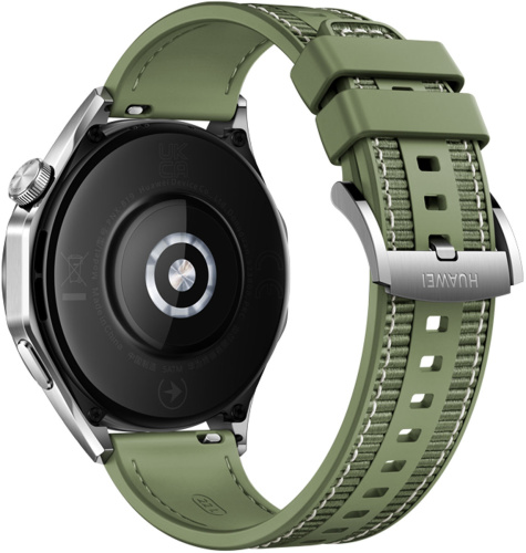Смарт-часы HUAWEI WATCH GT 4 46mm Green Woven Strap (Phoinix-B19W) фото 2