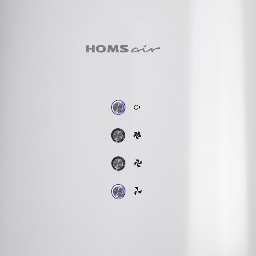 Кухонная вытяжка HOMSair ART 1050WL 35 БЕЛЫЙ фото 2