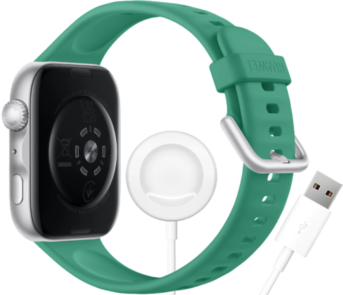 Смарт-часы HUAWEI WATCH FIT 5 Green Fluoroelastomer Strap (Niki-B19F) цвет Green  фото 4