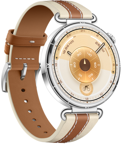 Смарт-часы HUAWEI WATCH GT 6 41mm Brown Aluminium Case, Brown Composite Leather Strap(Konsu-B19W) фото 3