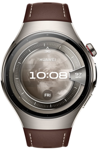 Смарт-часы HUAWEI WATCH 5 46mm Dark Brown Composite Strap (Rates-L29L) фото 2