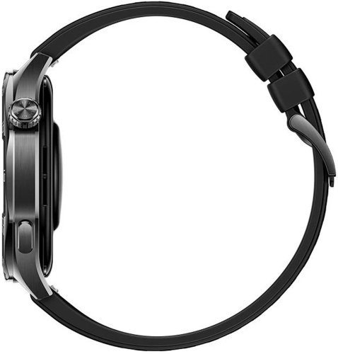 Смарт-часы HUAWEI WATCH GT 5 Black Aluminium Case, Black Fluoroelastomer Strap(Vili-B19F) фото 3