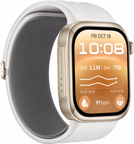 Смарт-часы HUAWEI Watch D3 Цвет бело-золотистый (RIV-B12) фото 3