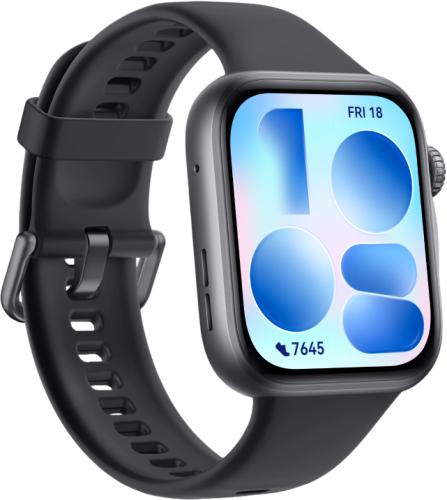 Смарт-часы HUAWEI WATCH FIT 5 Black Fluoroelastomer Strap (Niki-B19F) цвет Black фото 3