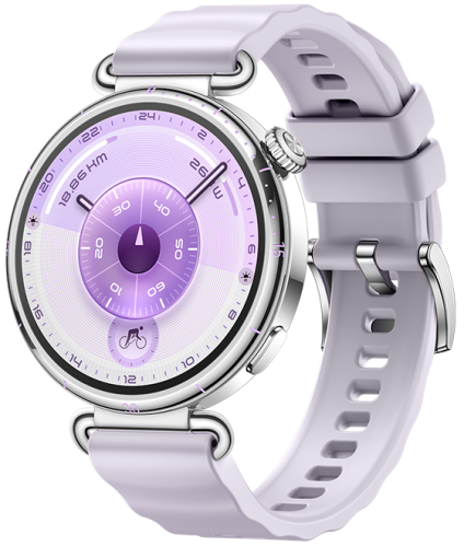 Смарт-часы HUAWEI WATCH GT 6 41mm Purple Aluminium Case, Purple Fluoroelastomer Strap (Konsu-B19FC)