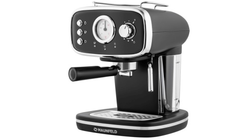 Кофемашина рожкового типа MAUNFELD MF-736BK