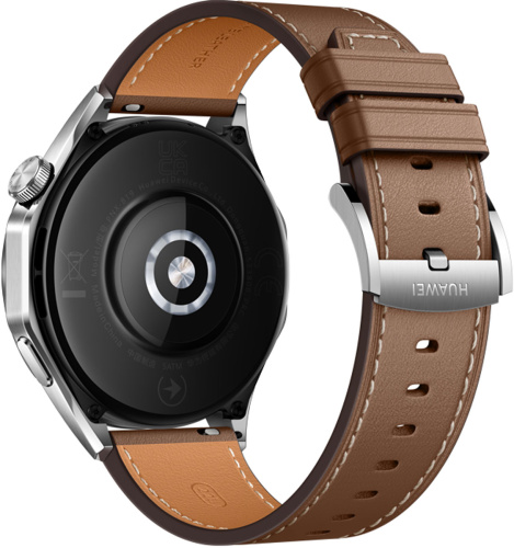 Смарт-часы HUAWEI WATCH GT 4 46mm Brown Leather Strap (Phoinix-B19L) фото 2