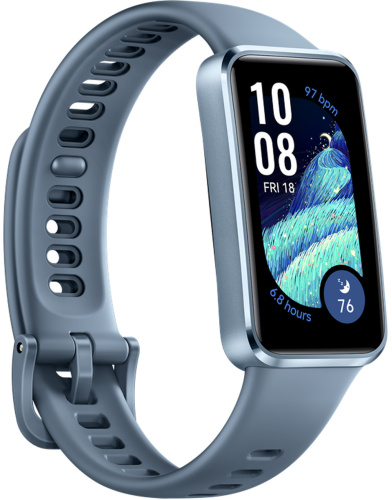 Фитнес-браслет  HUAWEI Band 10 (Nora-B29F) Aluminum Alloy Blue фото 5