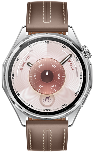 Смарт-часы HUAWEI WATCH GT 6 46mm Grey Aluminium Case, Grey Composite Leather Strap(Atum-B19L) фото 2