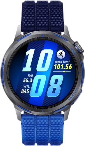 Смарт-часы HUAWEI WATCH GT Runner 2 (Chitu-B19F) Dusk Blue фото 2