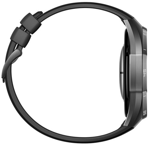 Смарт-часы HUAWEI WATCH GT 6 Pro 46mm Black Titanium Case, Black Fluoroelastomer Strap(Atum-B29F) фото 6