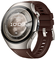 Смарт-часы HUAWEI WATCH 5 46mm Dark Brown Composite Strap (Rates-L29L)