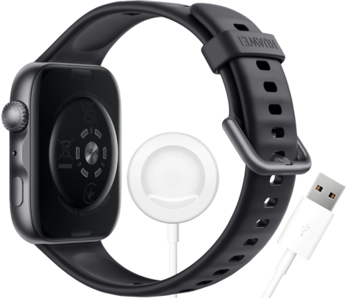 Смарт-часы HUAWEI WATCH FIT 5 Black Fluoroelastomer Strap (Niki-B19F) цвет Black фото 4