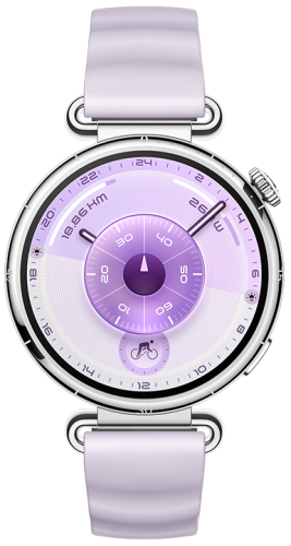 Смарт-часы HUAWEI WATCH GT 6 41mm Purple Aluminium Case, Purple Fluoroelastomer Strap (Konsu-B19FC) фото 2