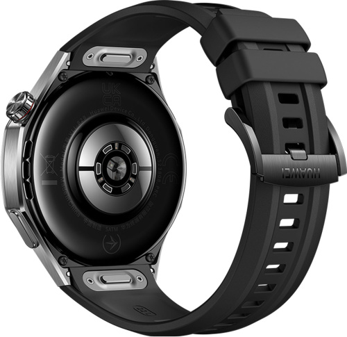 Смарт-часы HUAWEI WATCH GT 5 Pro Black Titanium Case, Black Fluoroelastomer (Vili-B29F) фото 5