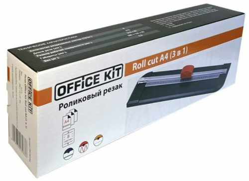 Резак дисковый Office Kit Roll Cutter (OKC000A4ROL) A4/4лист./300мм/ручн.прижим фото 4