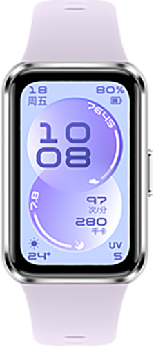 Фитнес-браслет Huawei Band 11 (CDY-B29), AMOLED-экран 1.62", цвет фиолетовый фото 2