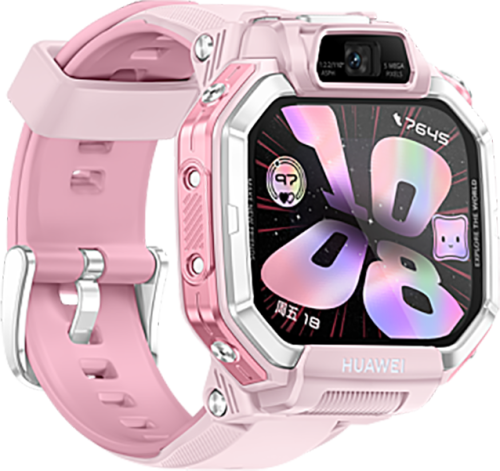 Смарт-часы HUAWEI WATCH Kids X1 Pink Silicone Rubber Strap (Dora-L10) Цвет Pink фото 3