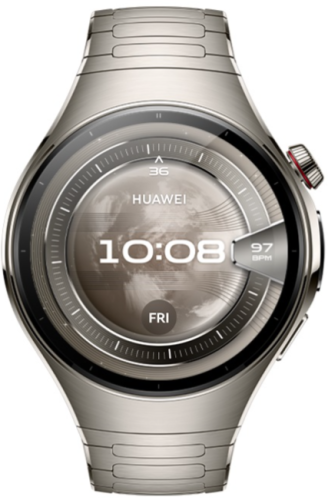 Смарт-часы HUAWEI WATCH 5 46mm Titanium Strap (Rates-L29M) фото 2