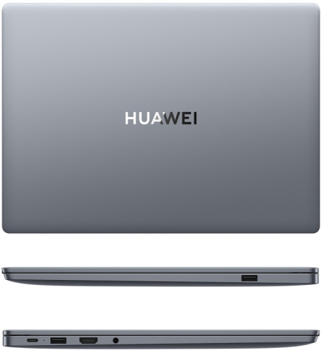 Ноутбук HUAWEI MateBook D14/i5-13420H/16/1T/DOS (MendelG-W5611D) 2026 Space Gray фото 7