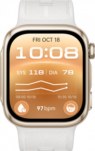 Смарт-часы HUAWEI Watch D3 Цвет бело-золотистый (RIV-B12) фото 2
