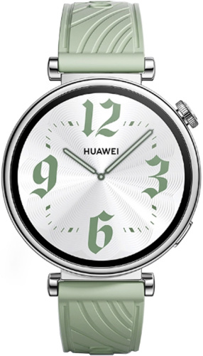 Смарт-часы HUAWEI WATCH GT 4 41mm Green Fluoroelastomer Strap (Aurora-B19)