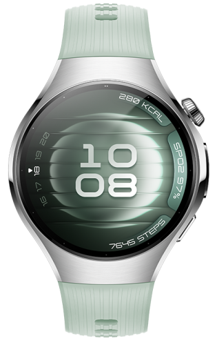 Смарт-часы HUAWEI WATCH 5 42mm Light Green Fluoroelastomer Strap (Soc-L19F) фото 2